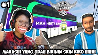 Pengalaman pertama jadi sopir bus nih - Bus Simulator Indonesia - #1