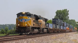 UP Rail Action Around St. Louis! 6/6-6/9/23