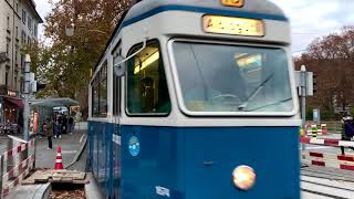 VBZ Zürich Tram | Be 4/6 „Mirage“ auf der Linie 13