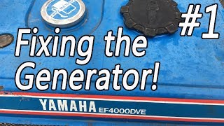 Fixing the Generator! Part 1 - Fixing the Float (Yamaha 4000 DVE)