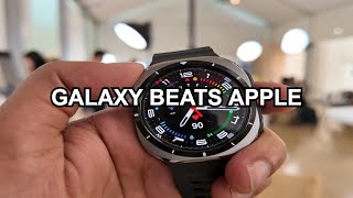 Galaxy Watch Ultra Looks Better Than Apple Watch Ultra! 🤔#galaxywatchultra #watchultra #samsung