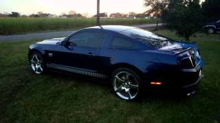 Mustang Cobra jet 5.0 with gt500 quad tip exhaust, headers, & resonator delete cold start ;)