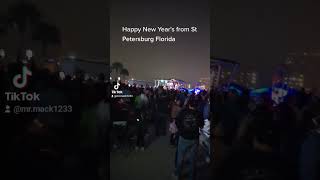 Happy New Year's from St Petersburg Pier Florida