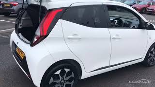 FN68ECY TOYOTA AYGO VVT-I X-PLORE WHITE 2018, TOYOTA RON BROOKS MANSFIELD