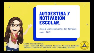 Autoestima y motivación escolar