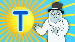 The Letter T Song | The Alphabetti Yeti | Learn Your ABC's