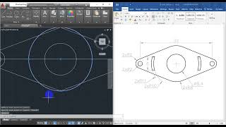 Auto CAD Practice for beginners। Practice No 2D-05