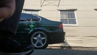 2001 BMW 330i sport stock exhaust