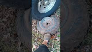 the sketchy way to debead a tire