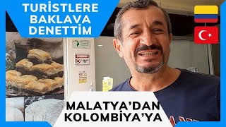 Kolombiya'da Yaşayan Türkler - Kolombiya'da Baklavacı