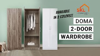 SKL DOMA 2-Door Wardrobe