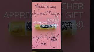 DIY Simple Cricut Teacher appreciation gift (It’s teacher appreciation week)