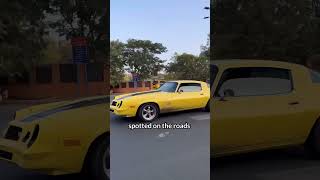 Transformers camaro in India swapped with ls3 engine #ls3 #camaro #engineswap #shorts