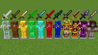 which armor will survive more in Minecraft experiment?