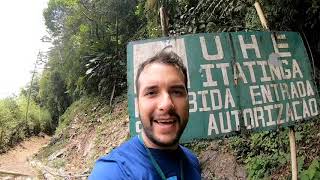 No Parque das Neblinas uma vista incrível pra Bertioga, Trilha na Serra do Mar