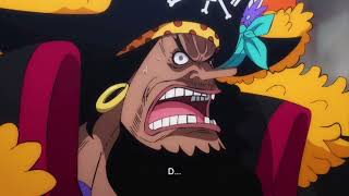 Rayleigh Scares Blackbeard | One Piece