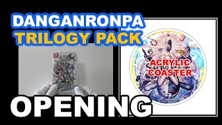 Opening Danganronpa Trilogy Pack for the Nintendo Switch with Acrylic Coaster Bonus!!!