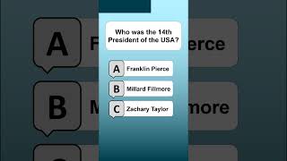 Who was the 14th President of the USA?