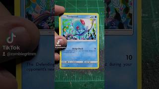 3d Tentacool Pokemon Card #zombiegrimm #collectiblecards #pokemoncards