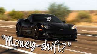 SHE MONEY-SHIFTS MY 500 HP CORVETTE?!