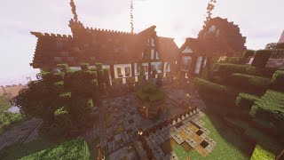 Minecraft Medieval Village, Creative Build. Fantasy Theme builds.