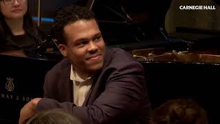 Joyce DiDonato Master Classes 2023: Travon D. Walker sings from Weill’s “Street Scene”