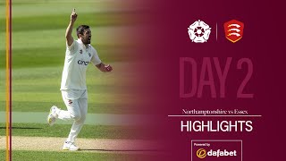 Sanderson Cements Advantage | Northamptonshire v Essex | Day 2 County Championship Highlights