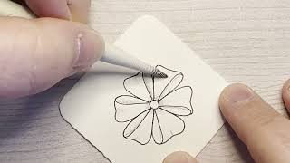 Comment dessiner le tangle Bownus ?