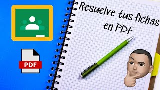 Resuelve tu ficha en PDF