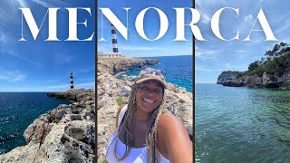 MENORCA TRAVEL VLOG 2023 | Things to do in Menorca - BOAT TRIP | PRIVATE BEACHES