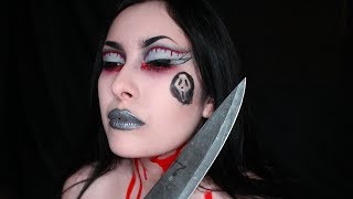 Scream Inspired | Halloween Glam Makeup