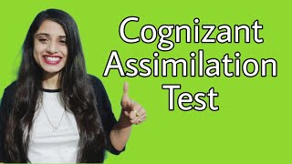 Assimilation Test || Cognizant