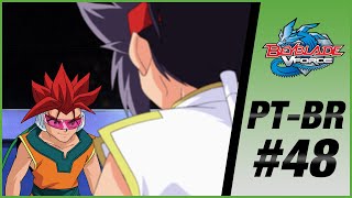 BEYBLADE VFORCE PT-BR EPISÓDIO 48: PHOENIX CAINDO.