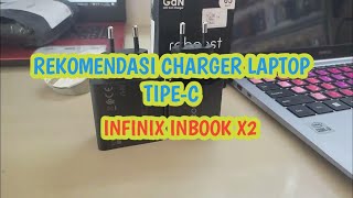 ‼️INFINIX INBOOK X2 MATI TERNYATA CHARGER BERMASALAH (REKOMENDASI CHARGER LAPTOP TIPE-C)