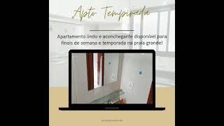 Apartamento temporada na Vila Guilhermina Praia Grande