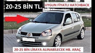 20-25 BİN TL HATCHBACK ARABA. 20-25 BİN LİRAYA ALINABİLECEK HB ARAÇLAR.