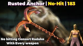 Rusted Anchor | No Hitting Consort Radahn With Every Weapon 183/420 | Elden Ring