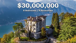 Amazing Luxurious LAKE COMO Mansion with Stunning Views!