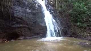 ATV Waterfall stop & swim  on Kipu Ranch