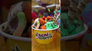 Açaí em Curitiba self service 🥣 Açaí da Barra #curitiba #shorts