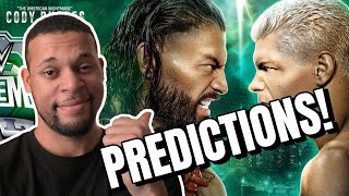 WRESTLEMANIA 40 PREDICTIONS!