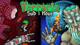 [FWR] Terraria Moon Lord Speedrun in 58:47 (No Glitches, Random Seed, v1.4.4.9)