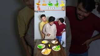 Spin and Win Challenge with - Burger 🍔+ Bell Pepper🫑+ Lemon 🍋  bitter gourd + Samosa 🤣 part 4 #shots