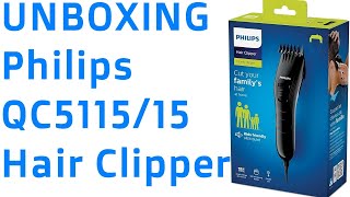 Philips QC5115/15 Hair Clipper Unboxing #420