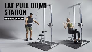 Lat Pull Down Station By GYMEX