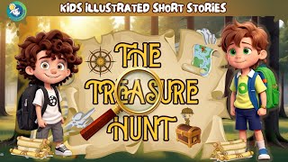 The Treasure Hunt  - Kids Short Stories #8 Fun & Entertaining Illustrated Cartoon Stories