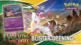 Galarian Slowpoke Blister Opening - Pokemon TCG Evolving Skies