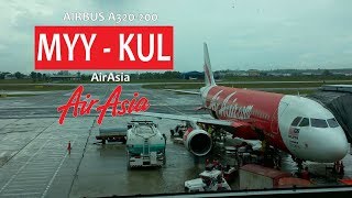 TRIP REPORT | AirAsia AK5643: Miri MYY ✈ KL Int'l KUL  | Showcasing WiFi Onboard!