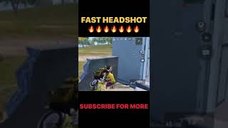 Boom Boom 🤯 Fast Headshot Ever Pubgm🔥 Plz Watch Till End | #shorts #shortsvideo  #pubgmobileshorts