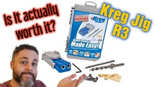 THE KREG R3 POCKET HOLE JIG - A BEGINNER'S DREAM?